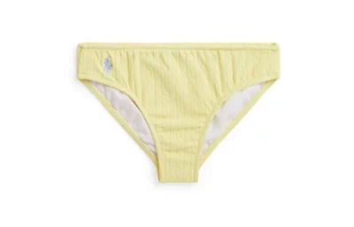 Traje de baño inferior Polo Ralph Lauren para niñas, amarillo, talla 4 Foto 1 de 2