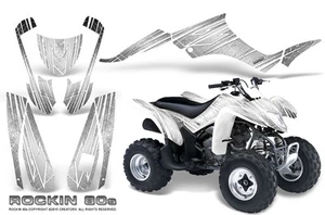 KIT DE GRÁFICOS SUZUKI LTZ 250 CREATORX LTZ250 CALCOMANÍAS PEGATINAS ROCKIN AÑOS 80 W - Imagen 1 de 1