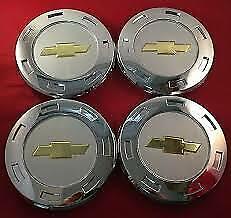 Details about   SET OF 4 Cadillac ESCALADE 22 LARGE CENTER CAPS CHEVROLET BOWTIES 2015 TO 2019 