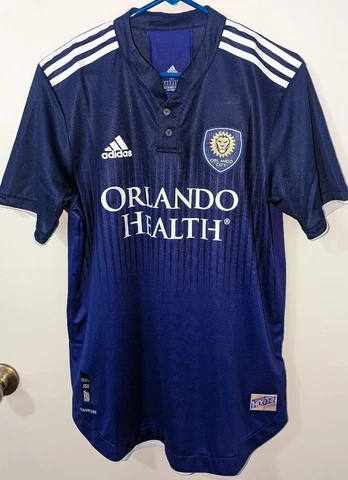 Adidas Men's Orlando City '21-'22 Primary Authentic Jersey Player Version Medium Cover