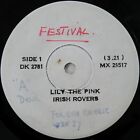 1969 Festival Promo The Irish Rovers *lily The Pink+mrs Crandall's B.h.* Oz 7"45