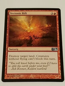 Tectonic Rift M12 Mtg Card Mint Condition - Picture 1 of 2