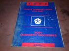 1993 Chrysler Vehicle Communications ( CCD BUS ) Diagnostic Procedures Manual 