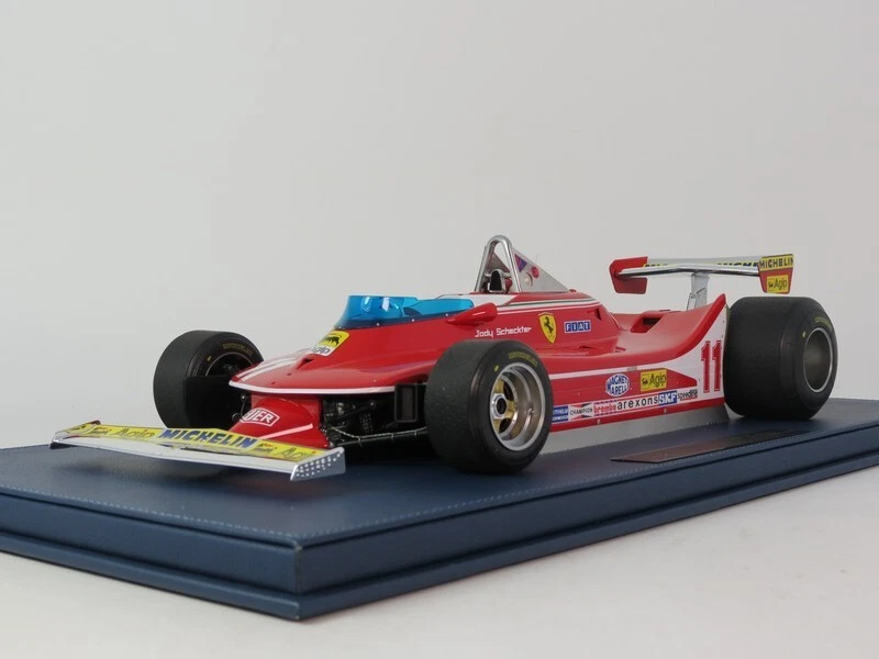 GP Replicas Ferrari 312 T4 Schekter World Champion 1979 Italy GP 1/12 GPMZ1202 - Immagine 1 di 4