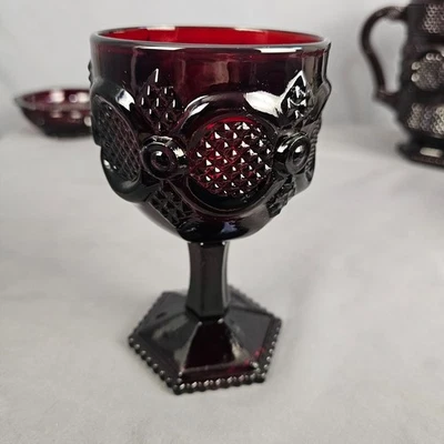 Avon Red Ruby 1876 Cape Cod Dishware By the piece - Image 1 of 4