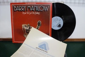 BARRY MANILOW TRYIN' TO GET THE FEELING DISCRETE CD QUADRAPHONIC.  NM LP - Picture 1 of 1
