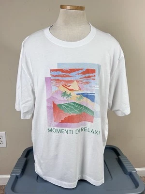 Camiseta manga corta Sergio Tacchini Momenti Di Relaxi para hombre talla 3XL Foto 1 de 4