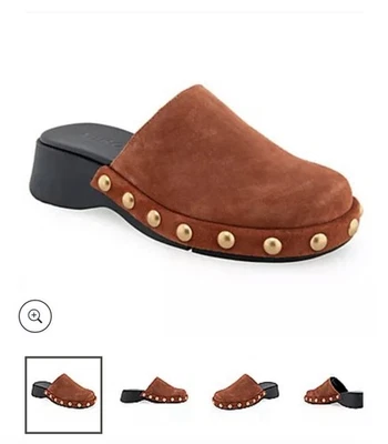 Zuecos para mujer Aerosoles Faye talla 8M color pan de jengibre gamuza nuevos Foto 1 de 4