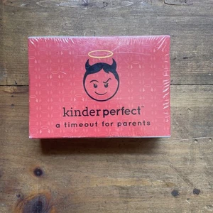 KINDER PERFECT A Party Game for Parents Adult Age 17+ Parenting Card Game FLAW - Picture 1 of 8