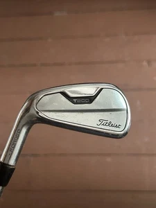 Left Handed Titleist T200 7 Iron With True Temper Black S300 - Picture 1 of 5