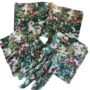 4 Paneele JC Penny Blumen Vorhänge Vorhänge mit Raffbändern, 40x86" Romantisch Landhaus - Bild 1 von 5