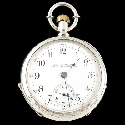 1906 Illinois 18s 15 Jewel Grade 59 Coin Silver Pocket Watch - Image 1 of 4