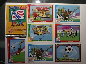 1994 SOCCER FOOTBALL WORLD CUP TOONS CARD PICK FROM LIST $1-$2 - Picture 1 of 2
