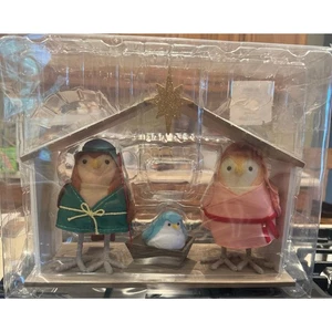 Wondershop Featherly Friend Nativity Scene Bird Mary Joseph Jesus Christmas 2023 - Picture 1 of 8