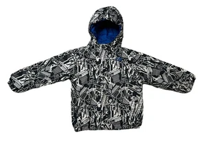 The North Face Jacket Toddler 5 White Black Freedom Insulated Good-to-Grow - Picture 1 of 8