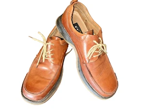 Fuoco Italienische Leder Oxford-Schuhe Schnürschuhe Herren Schuhe EU 43 US 9,5 - Bild 1 von 6