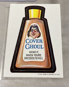 COVER GHOUL 1967 Topps Wacky Packages Die-Cut #29 Nice