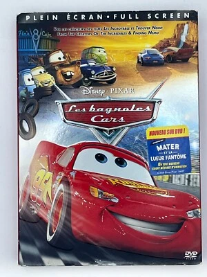 Carros - DVD bilíngue com capa - Imagem 1 de 2