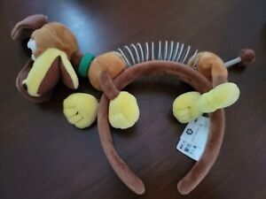 Disney Parks Toy Story Pixar Slinky Dog Mouse Ears Headband World pre owned