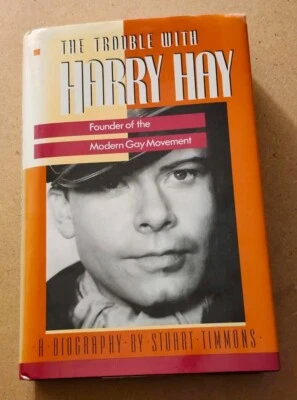 1990 signed by HARRY HAY (founder of the modern gay movement) & Stuart Timmons - Image 1 of 4