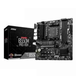 MSI B550M PRO-VDH scheda madre AMD B550 Socket AM4 micro ATX - Foto 1 di 1