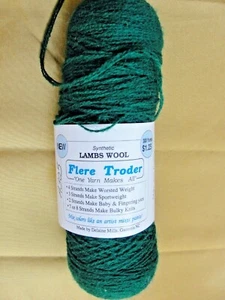Flere Troder Yarn - Color: 305 Dark Green - Discontinued - New - Picture 1 of 4