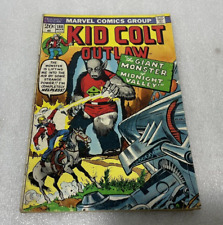 1974 Marvel ~ Kid Colt Outlaw ~ The Giant Monster of Midnight Valley ~ #180