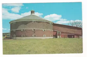 Newbury, Vermont cartolina d'epoca / fienile rotondo costruita nel 1903 - Foto 1 di 2