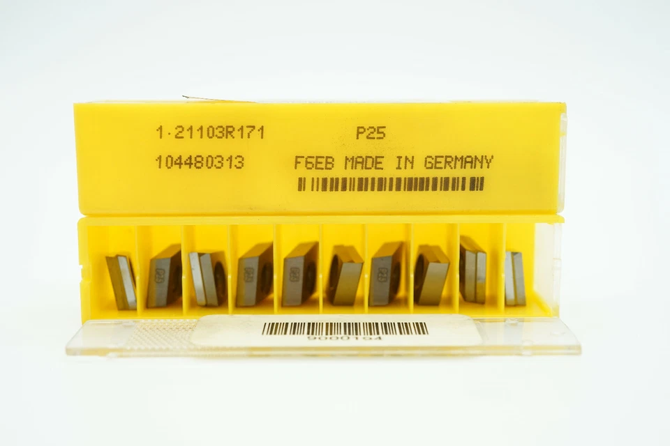 10x Kennametal 1.21103R171 P25 (Fix-Perfect) Wendeschneidplatten zum Drehen - Bild 1 von 1