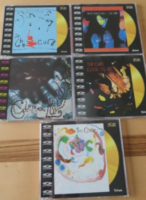 THE CURE - Paket 2 - 5x CDV Single; CD Video Single Gold; extrem rar! - Bild 1 von 4