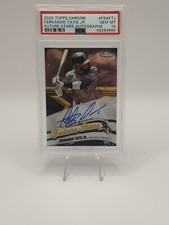 2020 TOPPS chrome Auto  FERNANDO TATIS JR -  # /99 PADRES FUTURE STARS - PSA 10 