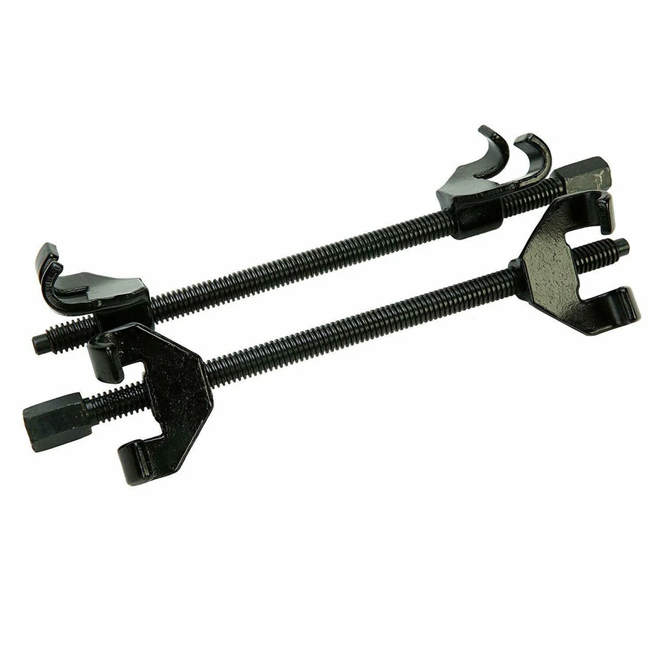 COPPIA COMPRESSORI MOLLE SMONTAGGIO AMMORTIZZATORI AUTO SMONTA REGOLABILE 38CM - Immagine 1 di 1