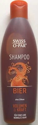 Swiss O•Par Shampoo Bier - Volumen & Kraft ohne Silikone - 250 ml Foto 1 de 2