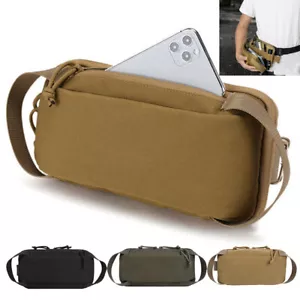 Outdoor Utility Tactical Waist Fanny Pack Pouch Military Camping Hiking Belt Bag - Picture 1 of 21
