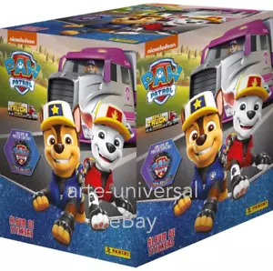 BOX 50 Pack 250 Stickers Panini Collezione Paw Patrol Rescue Knights Nickelodeon - Foto 1 di 7