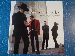 THE MAVERICKS WHAT A CRYING SHAME 12"X 12" PROMO FLAT NEVER DISPLAYED - Picture 1 of 2