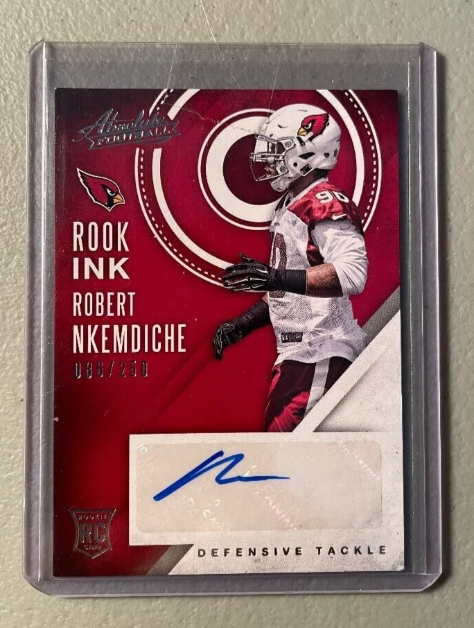2016 Panini Absolute Robert Nkemdiche Rookie Auto Card #42 #086/250 - Image 1 of 2