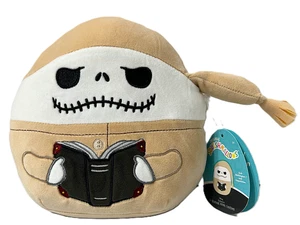 Squishmallows Disney Nightmare Before Christmas 8” Jack Skellington in Pajamas - Picture 1 of 3