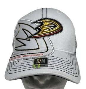 Anaheim Ducks Reebok NHL Flex Fitted Cap Hat - Size: S/M Spin Structured - Picture 1 of 8