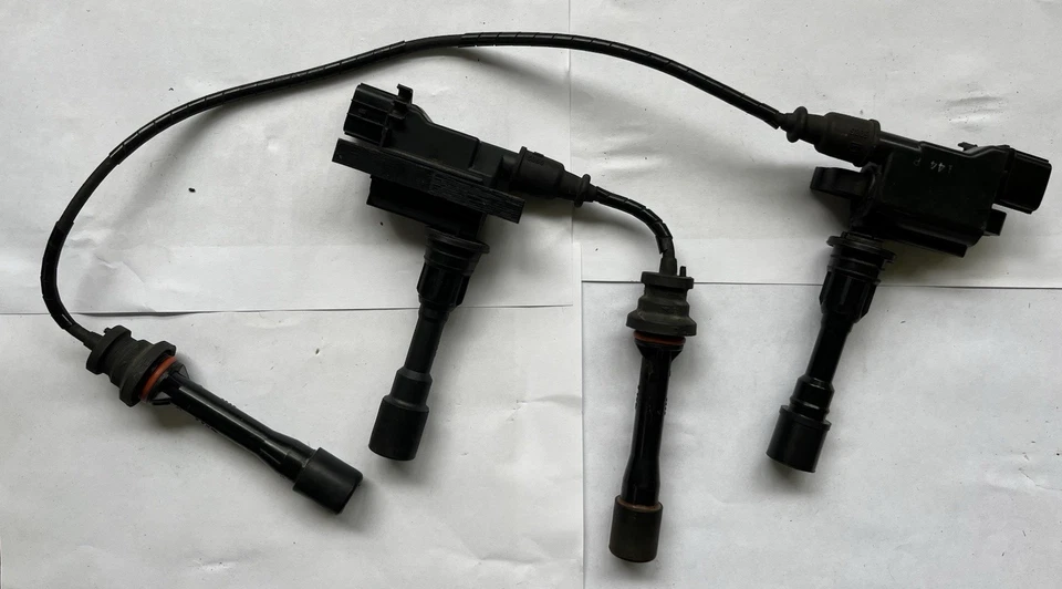 MAZDA MIATA 2001-2005 OEM CABLES DE BUJÍA CON PAQUETE DE BOBINAS Foto 1 de 1