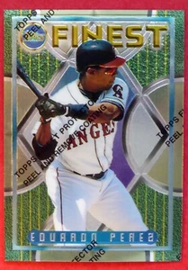 1995 Topps Finest Eduardo Perez #202 (Angels) NM+  - Picture 1 of 1