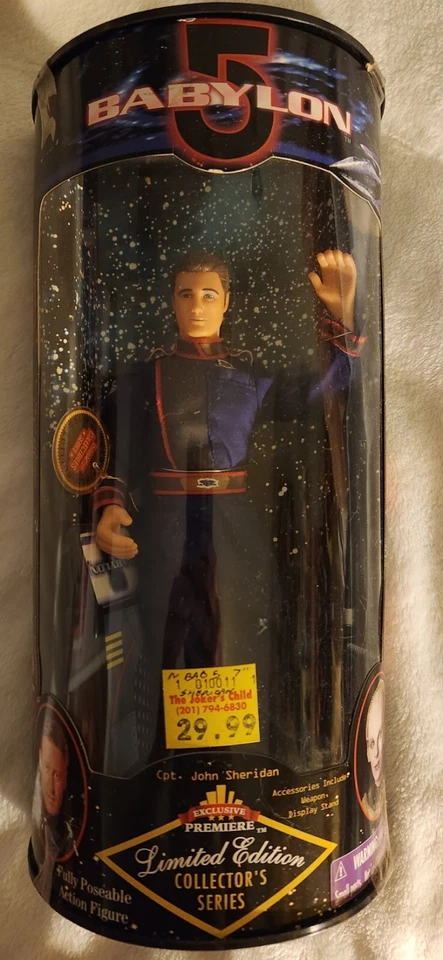 Warner Brothers Limited Edition Babylon 5 Captain John Sheridan Action Figure — 第 1/4 张图片