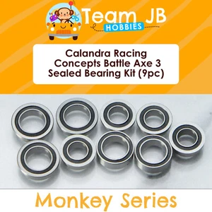 Calandra Racing Concepts Battle Axe 3 - 9 Pcs Rubber Sealed Bearings Kit - Picture 1 of 2