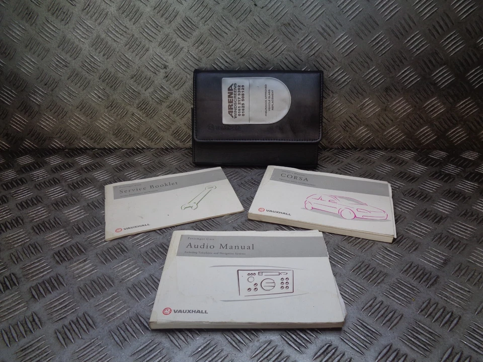 VAUXHALL CORSA 2003 1.2i 16V SXi 5DR OWNER MANUAL HANDBOOK - Image 1 of 1