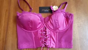 Pleasure State Corset Bustier top, 12DD, Pink, BNWT - Picture 1 of 7