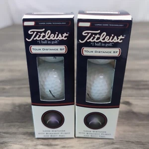 Titleist Tour Distance SF Soft Feel Golf Balls 6 Balls White New In Box  - Picture 1 of 7