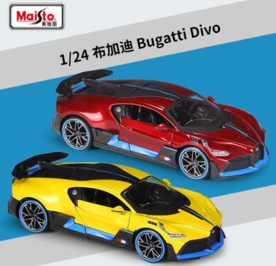 Maisto 1:24 Bugatti Divo Metal Model Car New in Box - Image 1 of 4