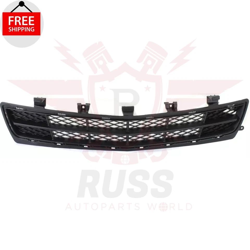New Front Bumper Lower Grille Black Plastic Fits 2010-2011 Buick LaCrosse Sedan - Image 1 of 4