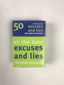50 de las mejores excusas y mentiras para cada ocasión NUEVO - Imagen 1 de 4