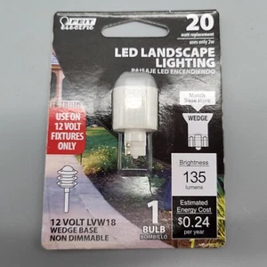 Feit Electric LED Landscape Lighting Bulb 2 Watt (20W Equivalent) 12 Volt LVW18 - Picture 1 of 2
